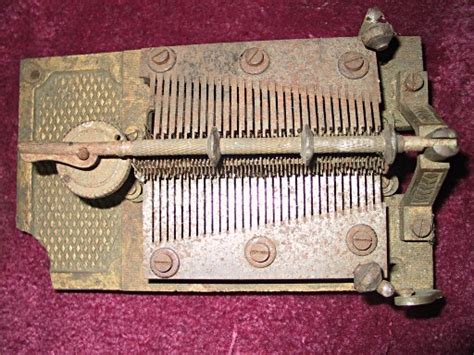 music box combs metal|music box movements for sale.